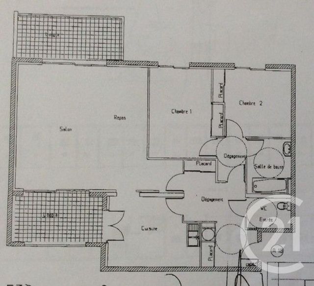 Afficher la photo en grand Appartement F3 à vendre - 3 pièces - 105.94 m2 - CASTELNAU LE LEZ - 34 - LANGUEDOC-ROUSSILLON - Century 21 Vicarello