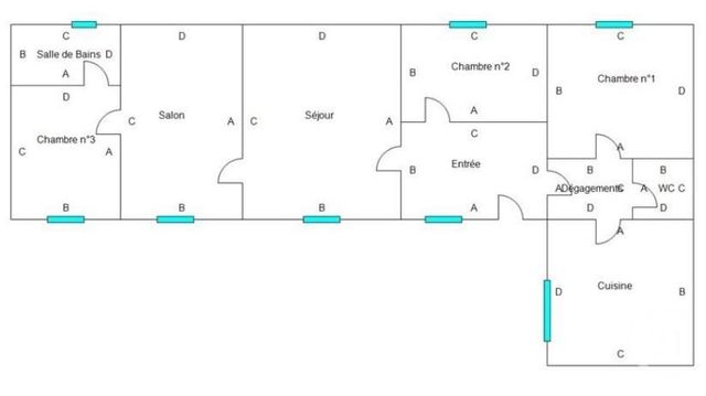 maison à louer - 4 pièces - 112.91 m2 - ST HILAIRE DE BEAUVOIR - 34 - LANGUEDOC-ROUSSILLON - Century 21 Vicarello