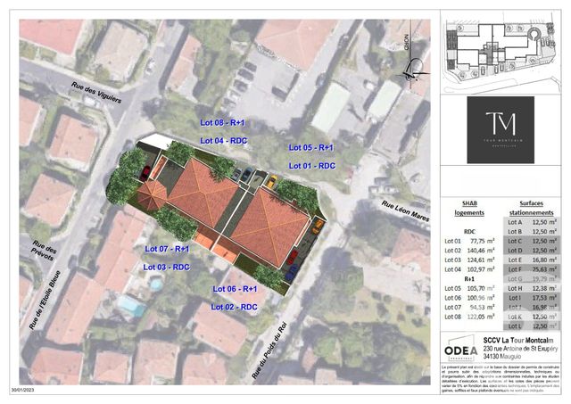 Appartement T4 à vendre - 4 pièces - 105.42 m2 - MONTPELLIER - 34 - LANGUEDOC-ROUSSILLON - Century 21 Vicarello