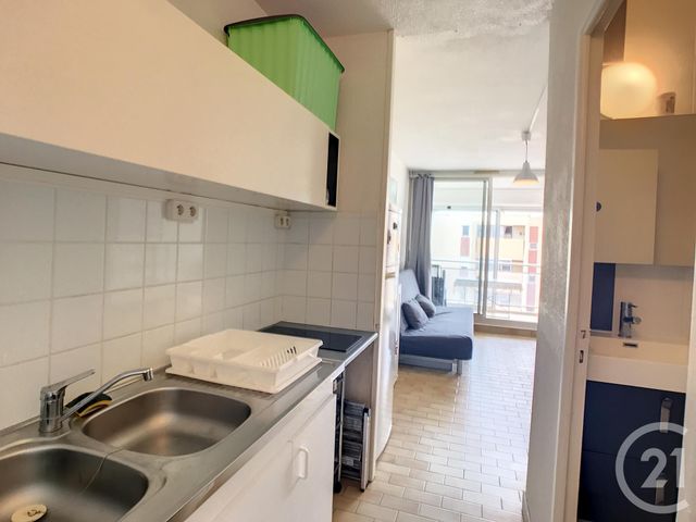 Appartement F1 à louer - 1 pièce - 22.58 m2 - PALAVAS LES FLOTS - 34 - LANGUEDOC-ROUSSILLON - Century 21 Vicarello