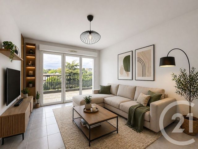 Appartement F2 à vendre - 2 pièces - 43.96 m2 - MONTPELLIER - 34 - LANGUEDOC-ROUSSILLON - Century 21 Vicarello
