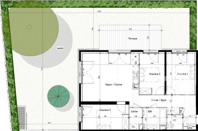 Appartement T4 à vendre - 4 pièces - 81.0 m2 - CASTELNAU LE LEZ - 34 - LANGUEDOC-ROUSSILLON - Century 21 Vicarello