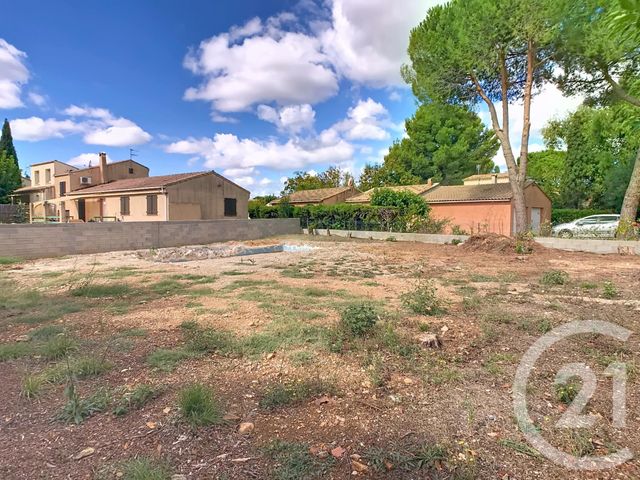 terrain à vendre - 460.0 m2 - TEYRAN - 34 - LANGUEDOC-ROUSSILLON - Century 21 Vicarello