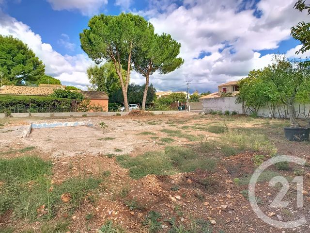 terrain à vendre - 460.0 m2 - TEYRAN - 34 - LANGUEDOC-ROUSSILLON - Century 21 Vicarello