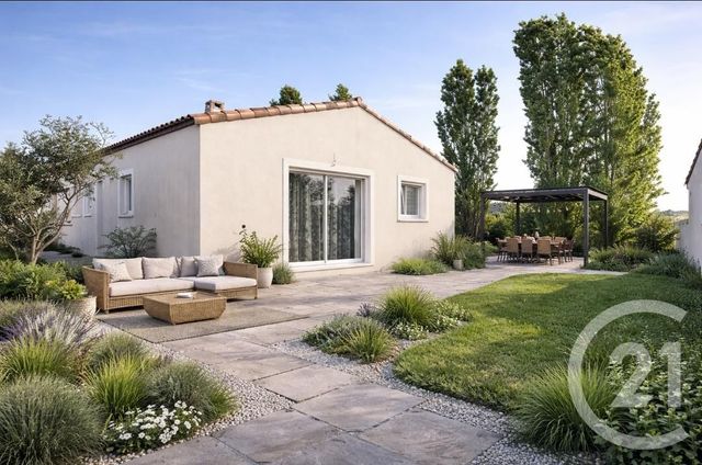 maison à vendre - 4 pièces - 106.96 m2 - VACQUIERES - 34 - LANGUEDOC-ROUSSILLON - Century 21 Vicarello
