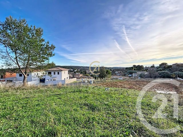 terrain à vendre - 400.0 m2 - VAILHAUQUES - 34 - LANGUEDOC-ROUSSILLON - Century 21 Vicarello