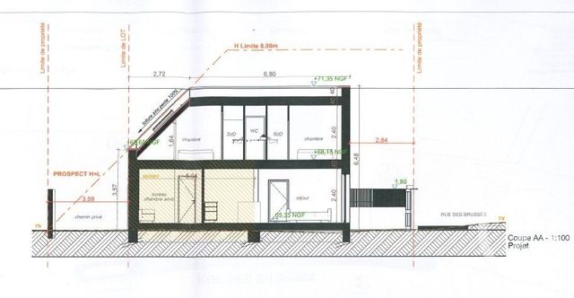 terrain à vendre - 225.0 m2 - MONTPELLIER - 34 - LANGUEDOC-ROUSSILLON - Century 21 Vicarello